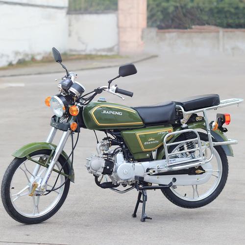 复古70款辐条日本上牌电喷嘉陵工业代步王代步节油摩托车整车
